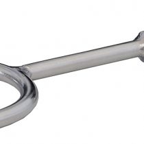 Witeg 7 400 926 Tripod Ring with Sleeve, Steel, Clear Glass