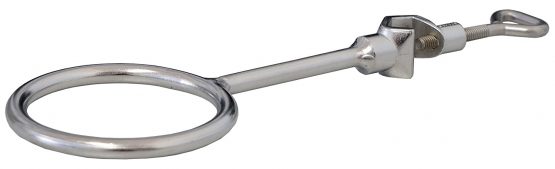 Witeg 7 400 926 Tripod Ring with Sleeve, Steel, Clear Glass - Image 2
