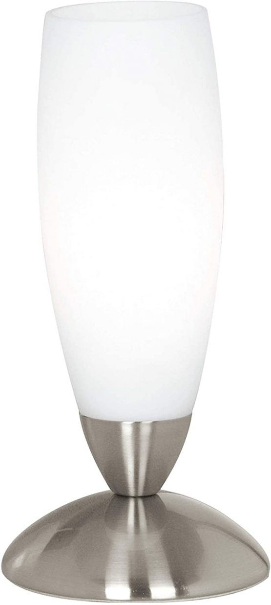 EGLO Slim Table lamp E14, Nickel,White