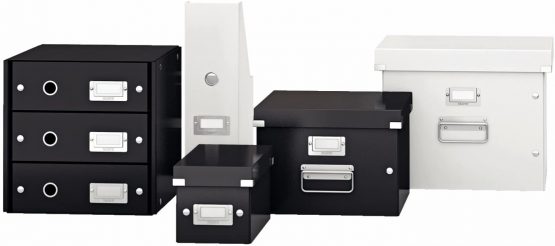 Leitz A5 Storage Box, Click and Store Range 60430001 - Small, White - Image 4