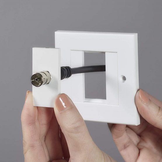 Computer Spares TV Aerial Module – Suitable for Connecting TV Coaxial Fly Lead/Cable – 25mm x 50mm Size - Image 3