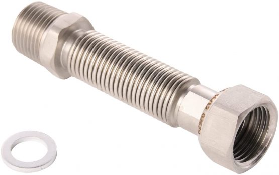 Sanitop-Wingenroth Stainless Steel Flexible Hose, Flippers 7