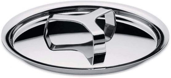 A di Alessi Pots&Pans Lid, Stainless Steel, 14 cm, (AJM200/14)