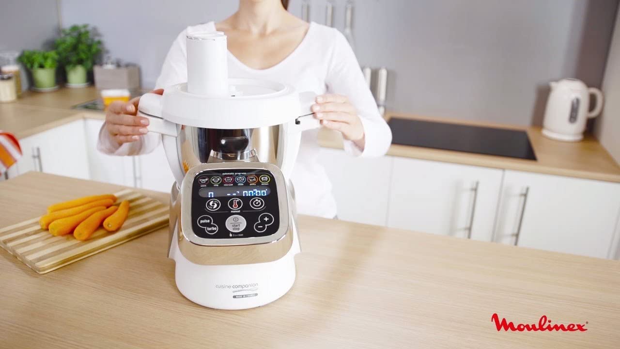 Moulinex XF383110 Vegetable Cutter for Cuisine Companion Robot, White - Image 4