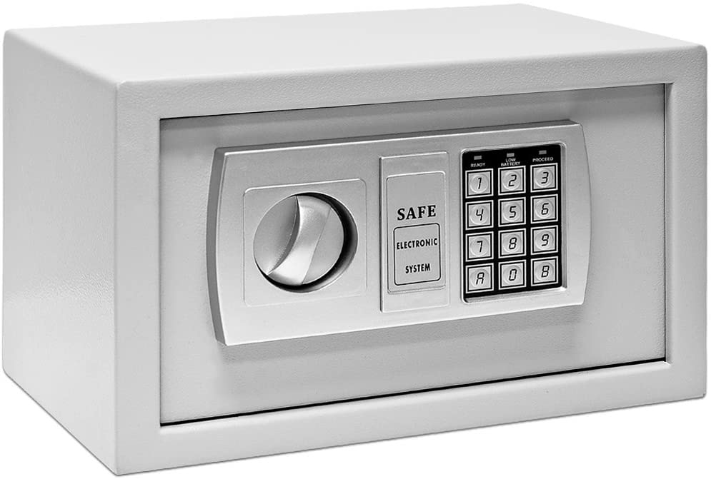 DEUBA® Electronic Safe with Combination Lock, Silver, 13 Liter / Small - Image 2