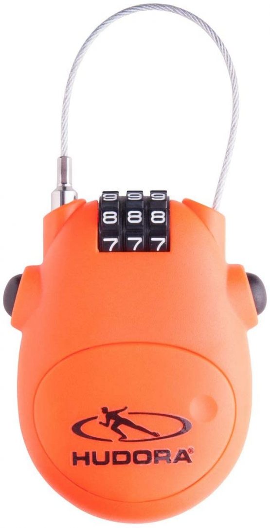 Hudora Kids' Cable Lock, Multi-Colour, One Size