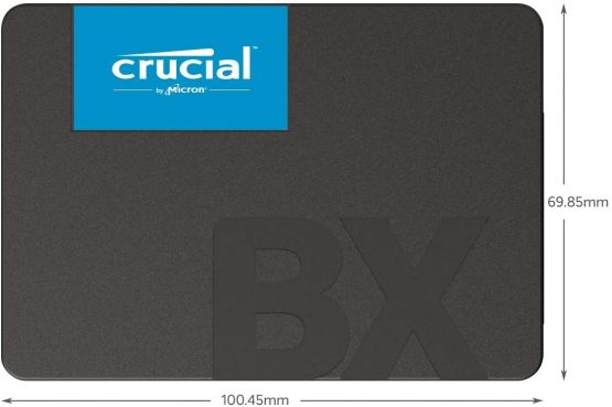 Crucial BX500 1TB CT1000BX500SSD1-Up to 540 MB/s (Internal SSD, 3D NAND, SATA, 2.5 Inch) , Black - Image 3