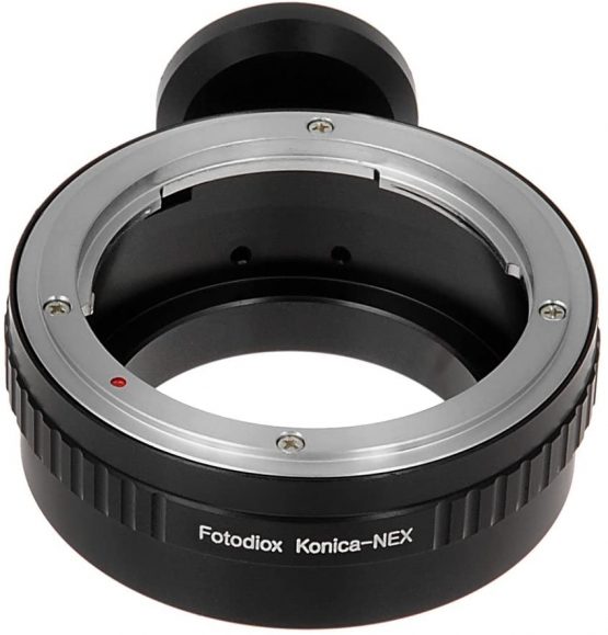 Fotodiox Lens Mount Adapter, Konica AR mount Lens to Sony Alpha Nex E-mount Camera Adapter, fit Sony NEX 3, Nex 5, NEX-VG10 - Image 2