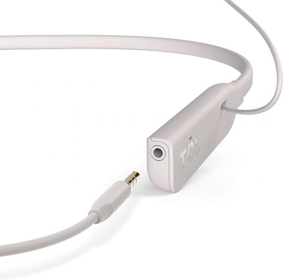 TCL ELIT200NC Bluetooth Headphones with ANC (Active Noise Cancelling, 10 Hours Bluetooth Playback, Hi Res, Fast Charge Function), Cement Gray - Image 3