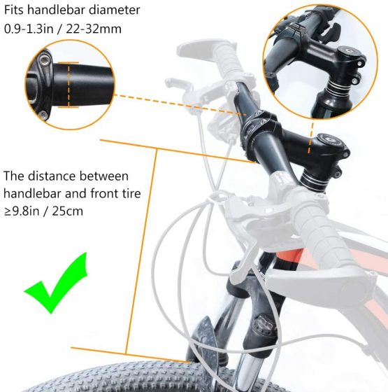 COFIT Collapsible Bike Basket, Multi-Purpose Detachable Bicycle Front Basket for Pet, Shopping, Commuter, Camping and Outdoor - Image 4
