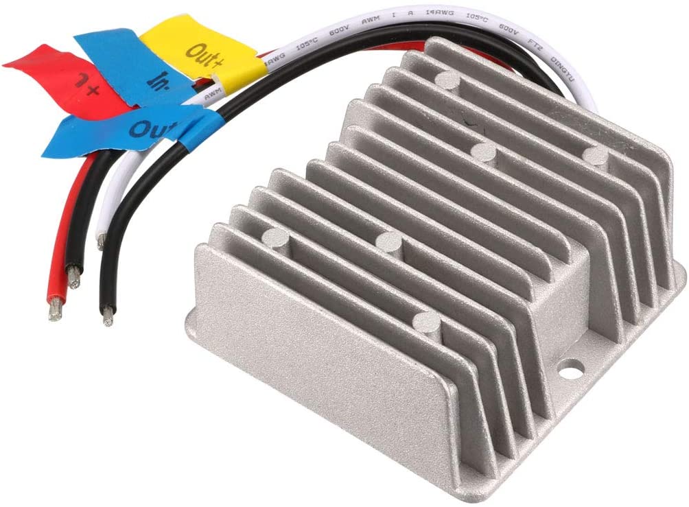 sourcing map Voltage Buck Converter Regulator DC 12V Step-up to DC 24V 12A 288W Waterproof Power Transformer - Image 4