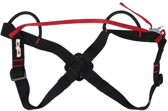 Alomejor Climbing Harness Climbing Chest Shoulder Strap Adjustable Chest Harnesses for Safety Protect Strap Belt