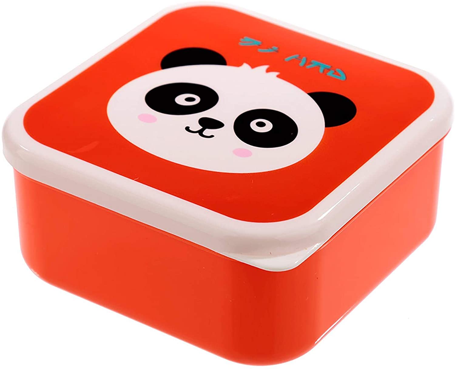 Puckator Cutiemals Reusable Lidded Snack Pot Lunch Box Set of 3, BPA Free PVC, Nursery School Travel Home - Image 3