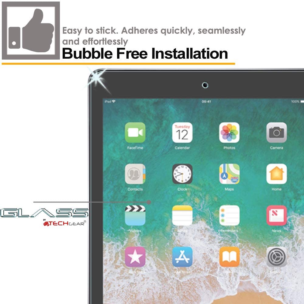 TECHGEAR Anti-Glare Screen Protector for iPad 10.2" 2021/2020 / 2019 MATTE GLASS Edition Genuine Tempered Glass Screen Protector Guard Cover Made for Apple iPad 10.2" 9th / 8th / 7th Generation - Image 4