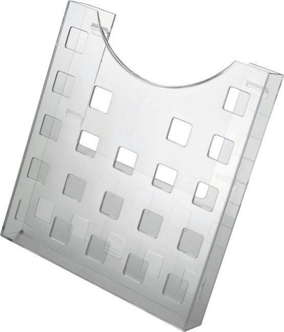 Helit H6102502 Magazine Holder A4 Transparent
