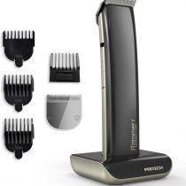 PRITECH Mens Hair Clippers Cordless, Hair Trimmers for Men and Family，Electric Haircut Kit with Ceramic Blade and Stainless Steel,4 Guide Comb,USB Cable