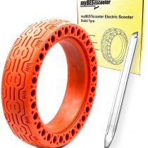 myBESTscooter Solid 8.5 inch Tire For Xiaomi M365 1S Essential Pro Electric Scooter Anti Puncture With Lever