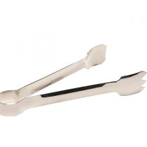 Genware NEV-6724 Serving Tongs, Stainless Steel, 8", 210 mm