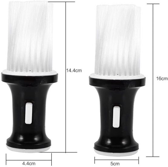 Professional hairdressing set multiple use, neck brush, soft, clean, hairbrush, hairdressing equipment, 2 items - Image 4