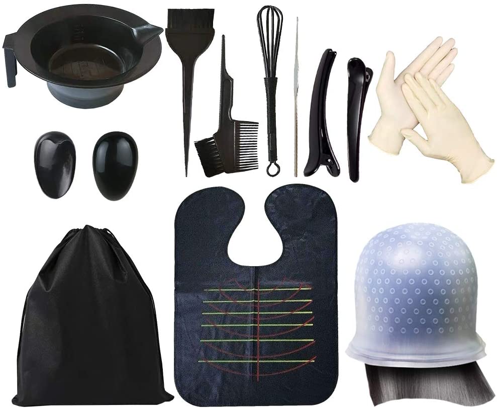 SnailGarden 14 Pcs Hair Dye Kit Hair Coloring Kit