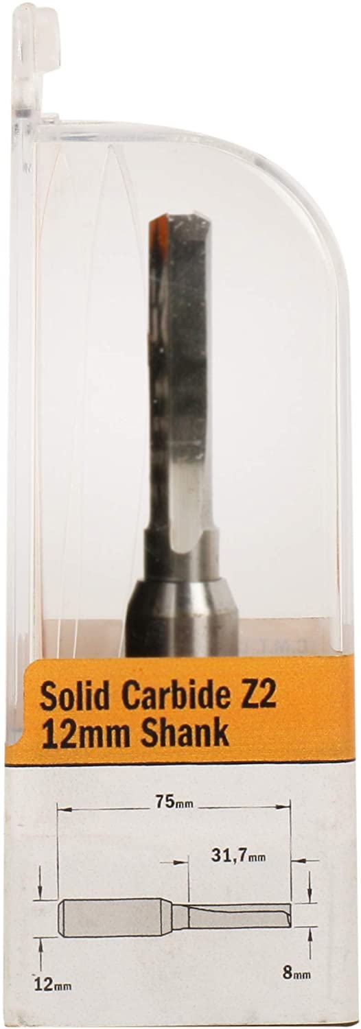 CMT Orange Tools 912.080.11 - Straight Cutter HWM S 8 D 8 x 30, Gray, 8x30 - Image 4