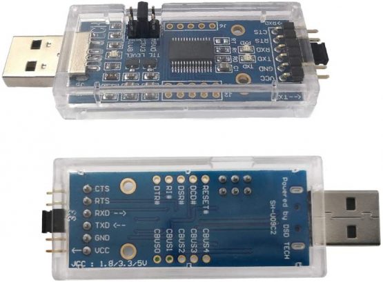 DSD TECH SH-U09C2 USB to TTL Adapter Built-in FTDI FT232RL IC for Debugging and Programming - Image 4