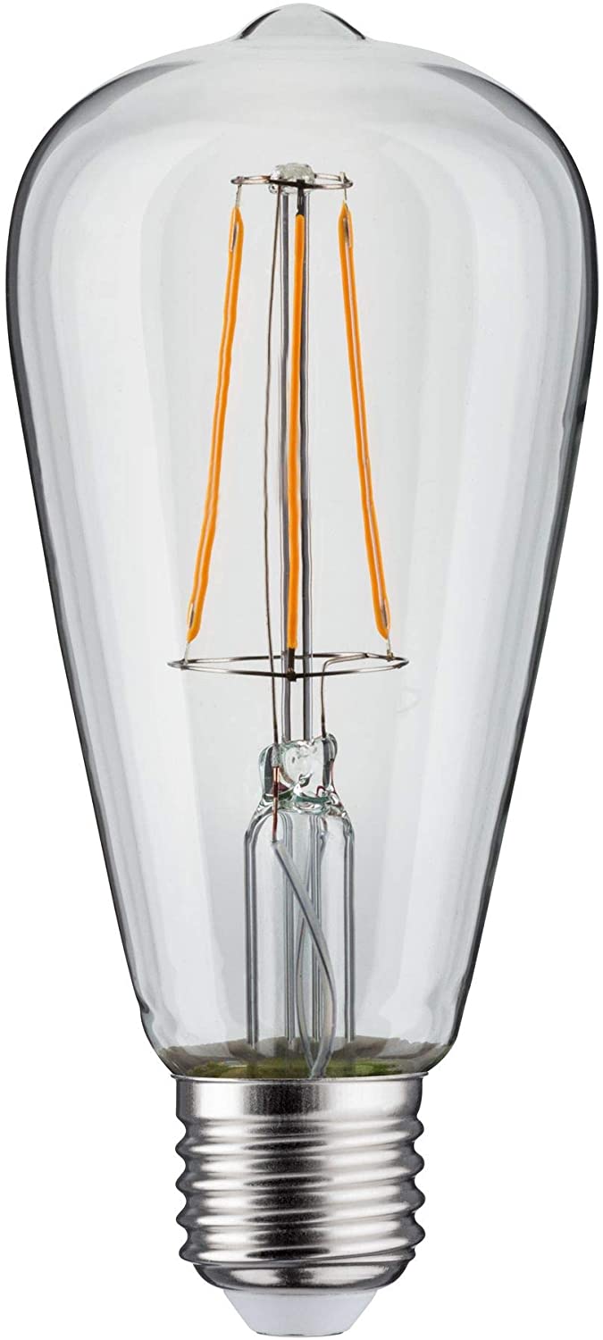Paulmann 28703 LED Filament lamp ST64 7.5 watts lamp dimmable Clear 2700 K Warm White E27, 1 Stück (1er Pack) - Image 2