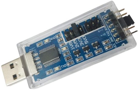 DSD TECH SH-U09C5 USB to TTL UART Converter Cable with FTDI Chip Support 5V 3.3V 2.5V 1.8V TTL