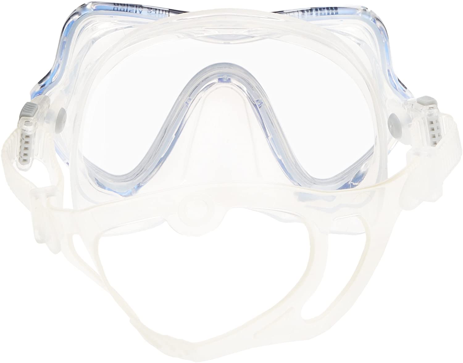 Mares Mask Pure Vision Diving Googles - Blue/Blue Reflex, BXCLRBL - Image 2