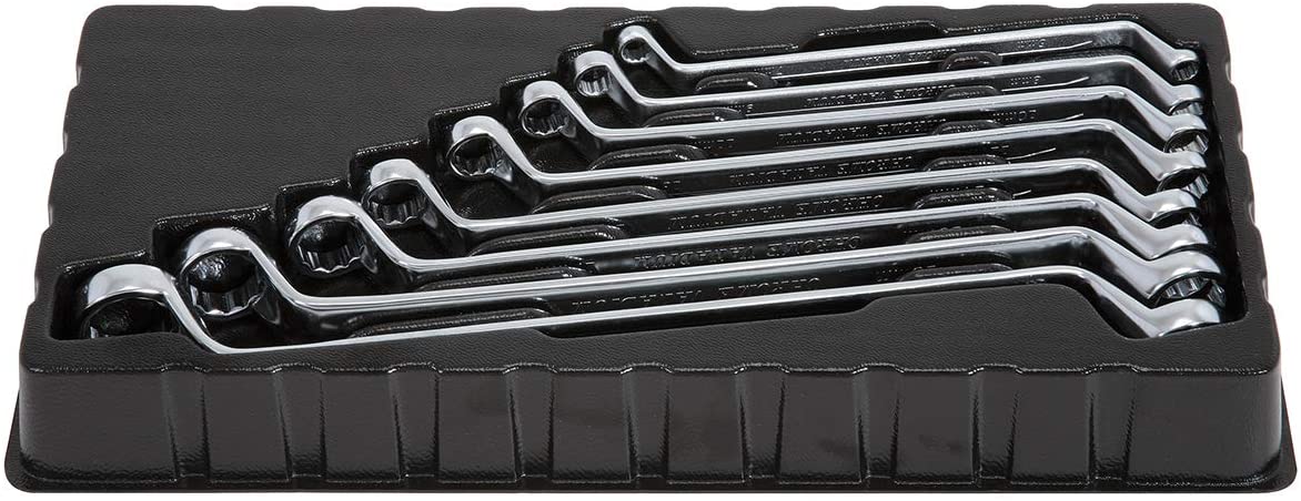KS Tools 920.0248 Ultimate Plus Ring Spanner Set Offset (8 Pieces), Chrome - Image 3