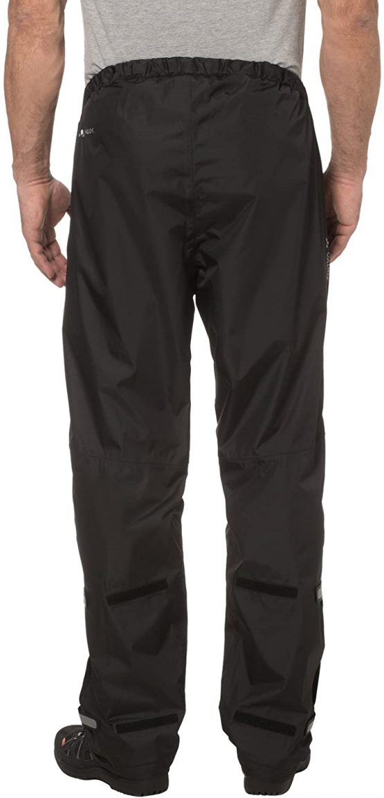 VAUDE Men's Fluid Pants II Trouser, Black, XS - Image 4
