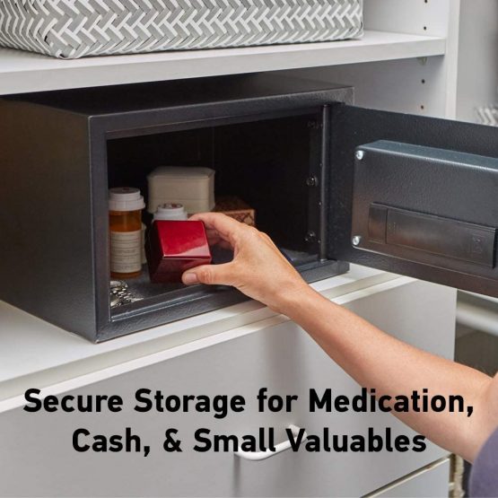 Sentry X055 Security Safe Electronic Lock 4mm Door 2mm Walls 16.4 Litre 10.4kg W350xD270xH220mm Ref X055 - Image 4