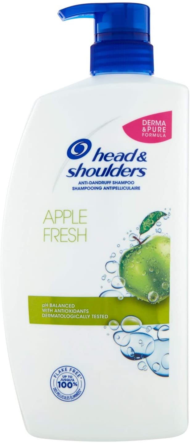 Head & Shoulders Shampoo Apple, 1 Litre 8001841012131, 1 l (Pack of 1)