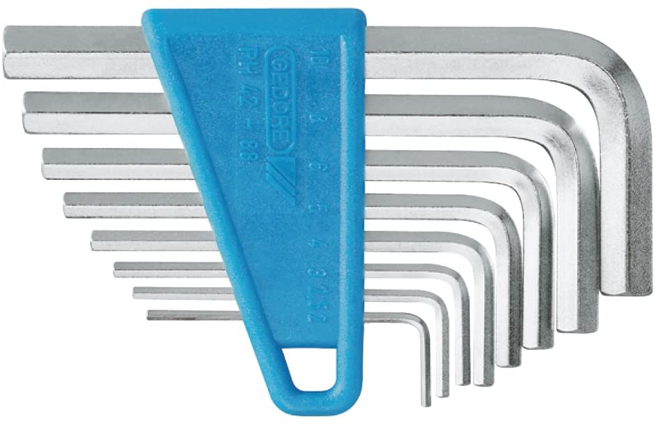 GEDORE 1500 ES-1 B Combination Spanner Set, Chrome - Image 3