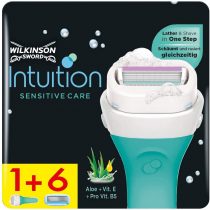 Wilkinson Sword Intuition Sensitive Women's Razor with 6 Blades