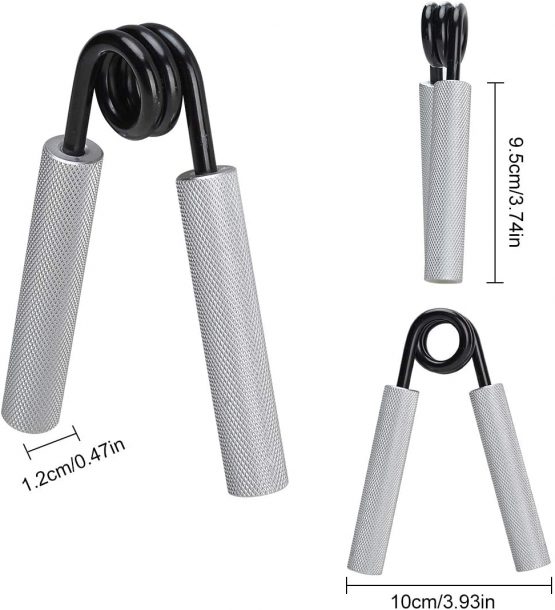 COVVY Hand Grip, No Slip Heavy-Duty Finger, Wrist & Forearm Exercise Strengthener for Beginners and Professionals, Arm Muscle Builder for Home Office & Gym, Set of 3 (150, 200, 250 lbs) - Image 4