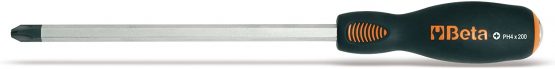 Beta 12420224 Model 1242 PH4 Screwdrivers with Steel Head for Cross Head Phillips Screws, Ph4
