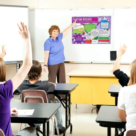 Fighting Disease | Science Posters | Gloss Paper measuring 850mm x 594mm (A1) | Science Charts for the Classroom | Education Charts by Daydream Education - Image 3