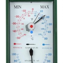 KOCH Minimum Maximum Thermometer with Hygrometer, bimetal, 86600