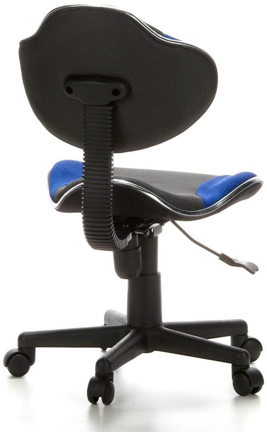 hjh OFFICE children's chair KIDDY GTI-2 gray blue ergonomic children's desk chair, Grey/Blue, 101 x 45 x 42 - Image 4