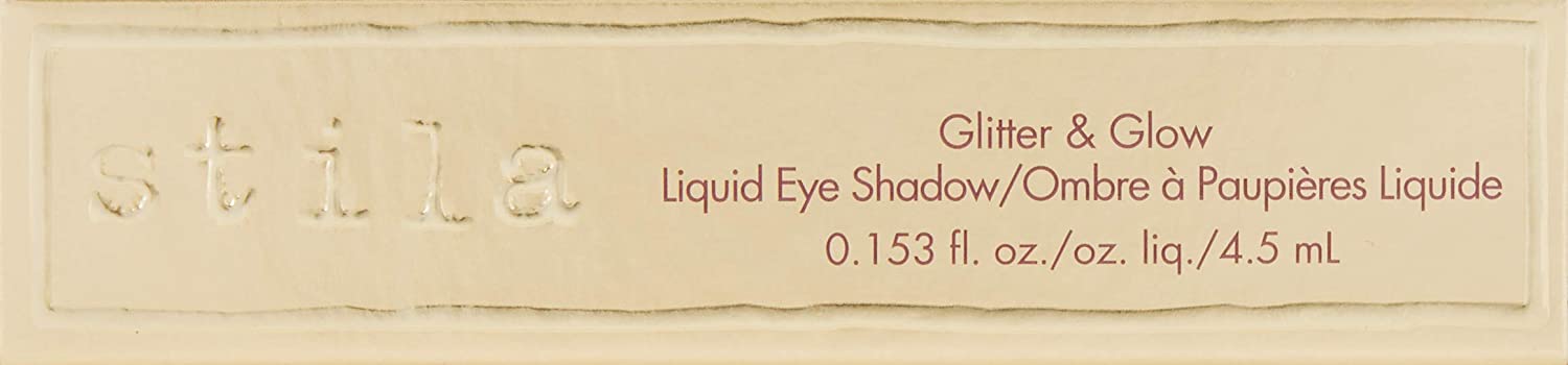 Stila Magnificent Metals Glitter and Glow Liquid Eye Shadow, Diamond Dust, 4.5 ml, Pack of 1, 4.5 ml (Pack of 1) - Image 2