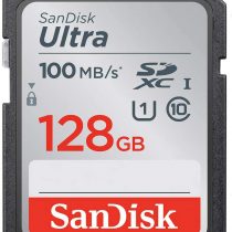 SanDisk Ultra 128 GB SDXC Memory Card up to 100MB/s, Class 10 UHS-I