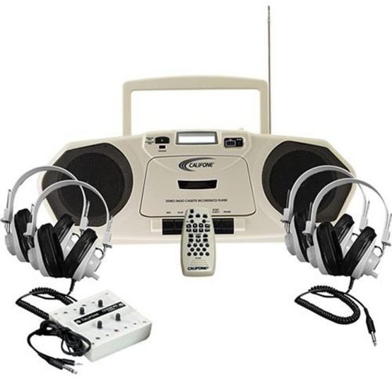 Califone Music Maker Plus Listening Centre with Cassette Recorder