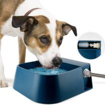 Namsan Automatic Dog Water Bowl with Float Valve 2L Pet Water Trough Water Feeder Anti-Splash Anti-Overflow Float Bowl for Dog Cat Sheep Chickens