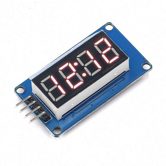 Youmile 5PCS LED Display Module TM1637 7 Segment 4 Bits Common Anode Clock Red Digital Tube For Arduino With Dupont Cable Male to Female 8 PIN - Image 2
