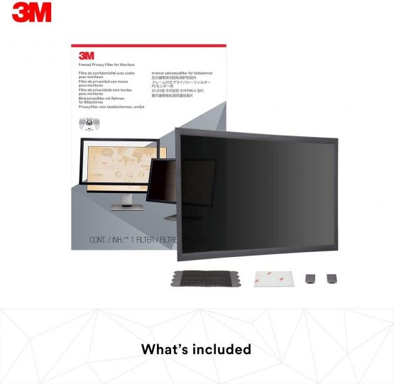 3M PF322W Framed Privacy Filter for 22-23-Inch Widescreen Desktop - Image 4
