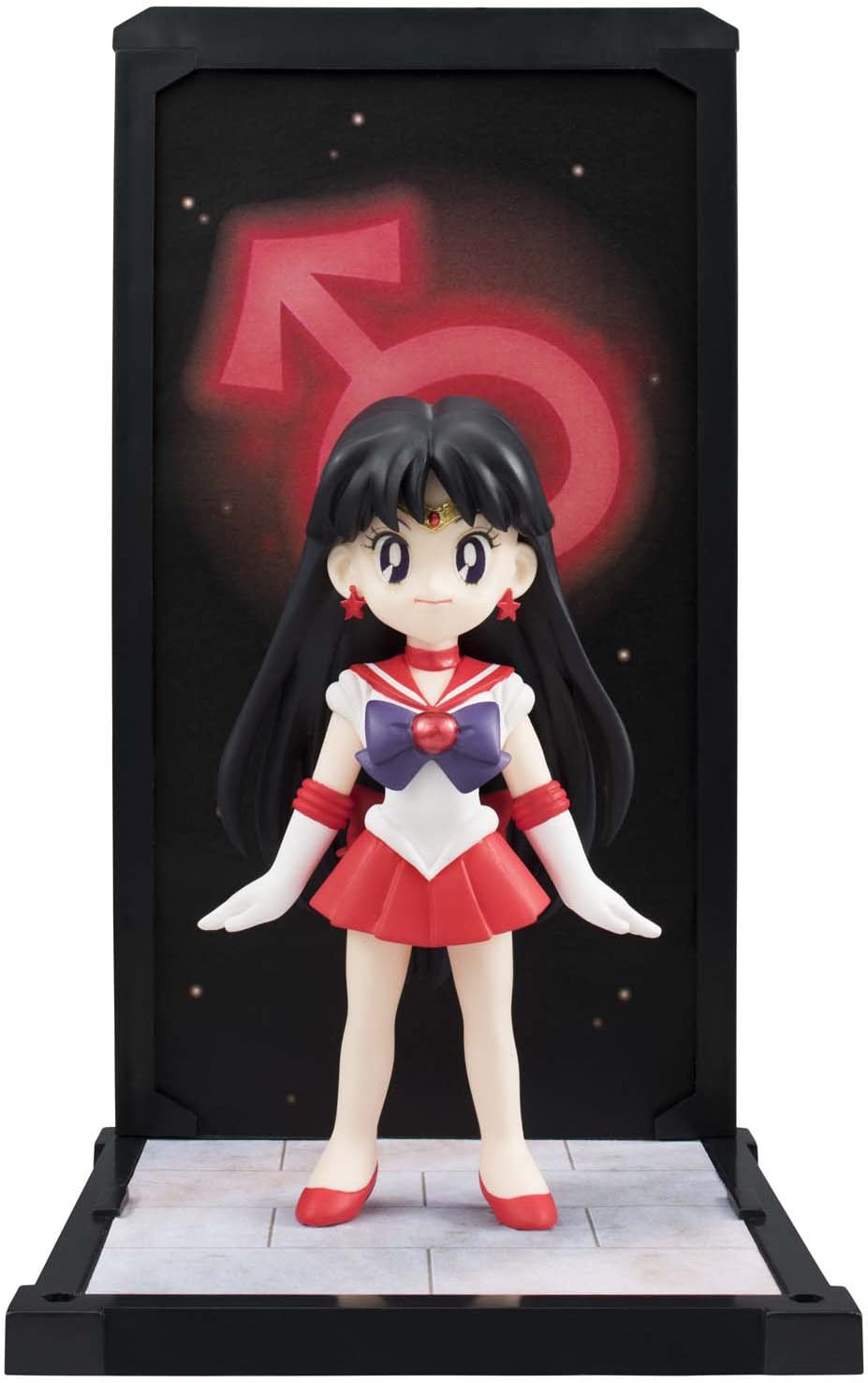 Bandai Tamashii Nations 37365 Sailor Moon Mars Figure, Multi-colored, Approx 90 mm
