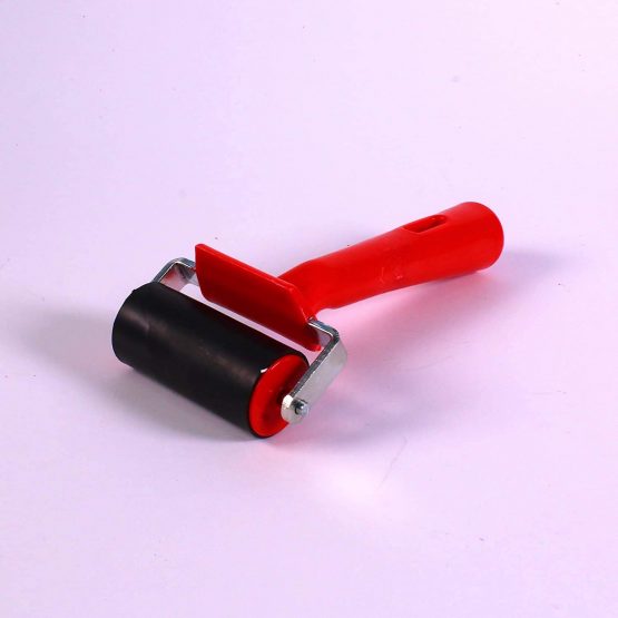 Rubber Brayer Lino Roller with Handles Linoleum Printing & Inking Wide 6cm Wide by BCreative ®