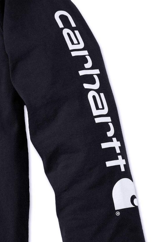 Carhartt 231.S007 Sleeve Logo T-Shirt, X-Large, Black - Image 3