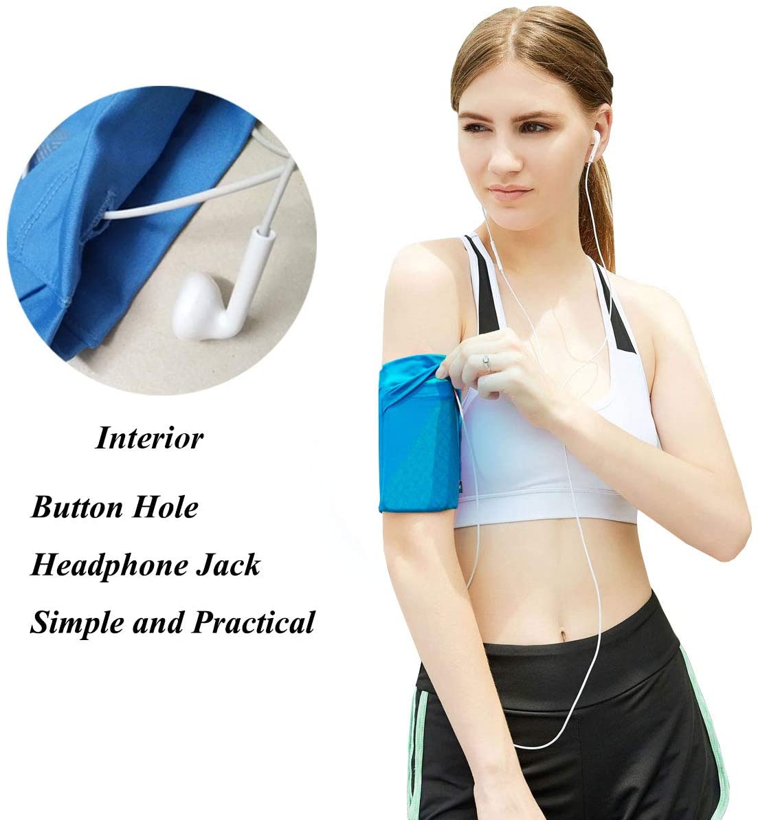 Ailzos Universal Exercise Armband Running Phone Armband - Image 3